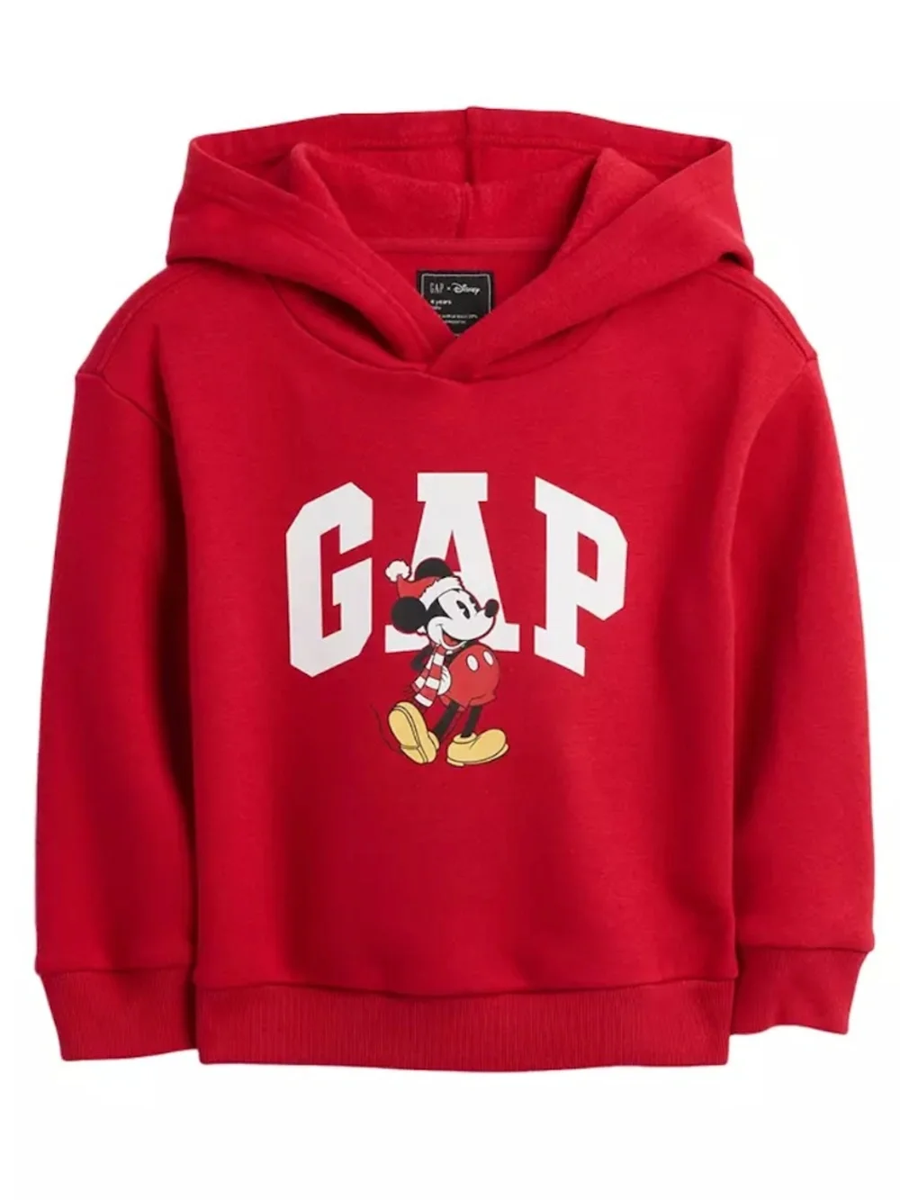 BABYGAP x DISNEY MICKEY MOUSE RED RELAXED LOGO SWEATSUIT - 5T